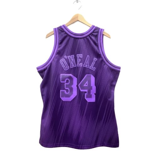 LOSANGELES LAKERS バスケットボールユニフォーム メンズ SIZE L パープル シャキールオニール【34】 Mitchell & Ness