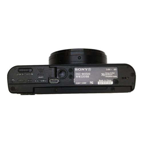 SONY (ソニー) コンパクトデジタルカメラ レンズヨゴレ有 DSC-WX500 約