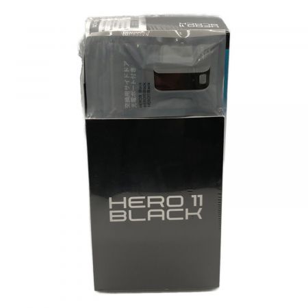 GoPro (ゴープロ) ウェアラブルカメラ アクションカメラ HERO11 Black CHDHX-111-FW -