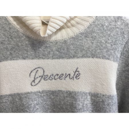 DESCENTE (デサント) ゴルフウェア(トップス) レディース SIZE M グレー クリスタルコレクション セーター