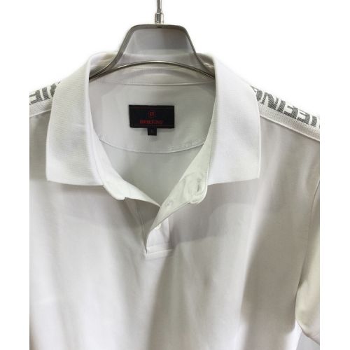 BRIEFING ゴルフ　半袖ポロシャツ　L ホワイト　新品未使用