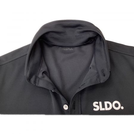 SLDO. (エスルド) ゴルフウェア(トップス) メンズ SIZE S ブラック ポロシャツ