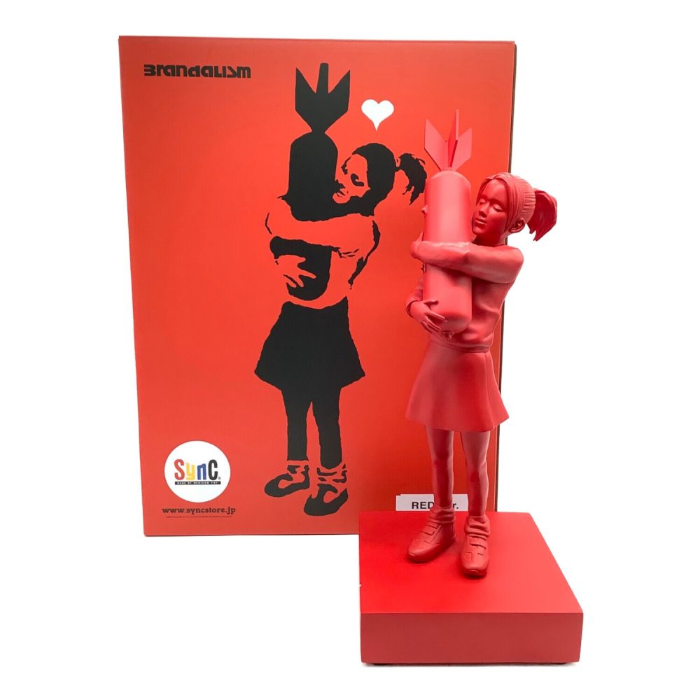 BanksyBOMB HUGGER RED Ver. MEDICOM TOY 新品未開封 赤 - 小物