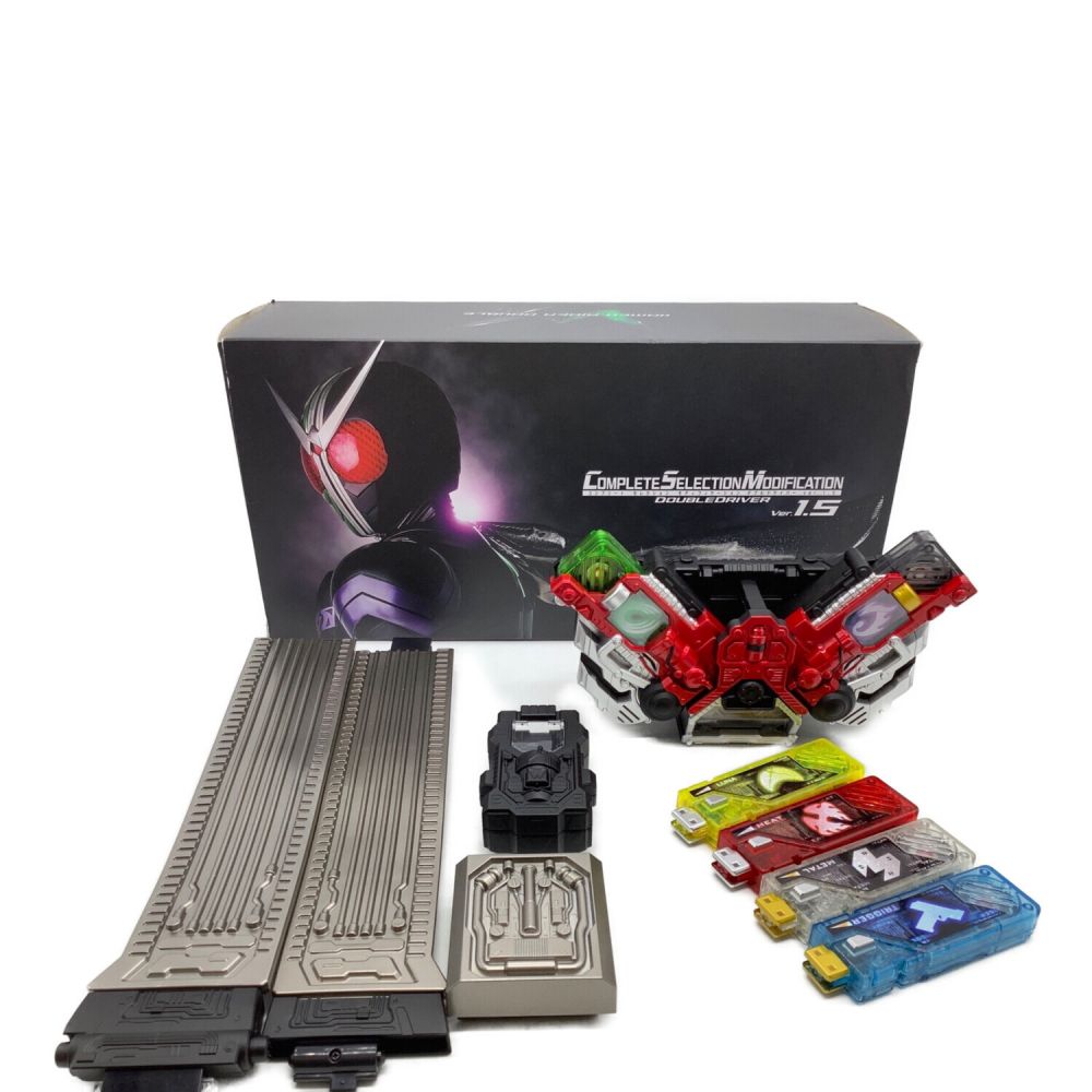 ♯Gde20Feなりきり仮面ライダーダブルWハーフボイルドブレス8種 裏まで透明！」SUPER BEST 変身ベルト DXドライブドライバー＆シフト