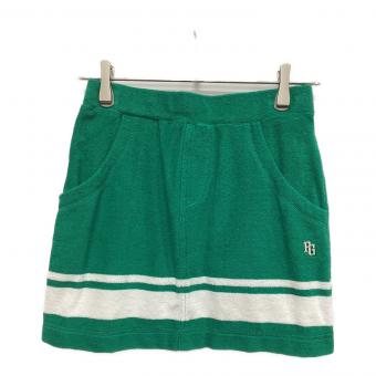 PEARLY GATES (パーリーゲイツ) PG 裾ラインパイルスカート レディース SIZE 0 グリーン