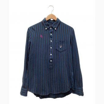 PEARLY GATES (パーリーゲイツ) ゴルフウェア(トップス) メンズ SIZE M ネイビー PEANUTS ポロシャツ 053-8261905