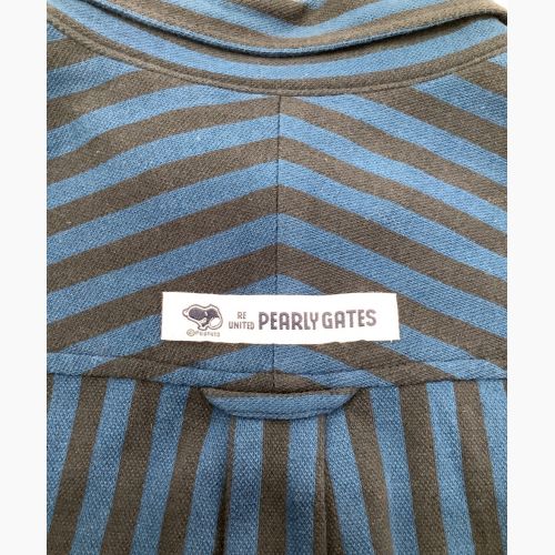 PEARLY GATES (パーリーゲイツ) ゴルフウェア(トップス) メンズ SIZE M ネイビー PEANUTS ポロシャツ 053-8261905