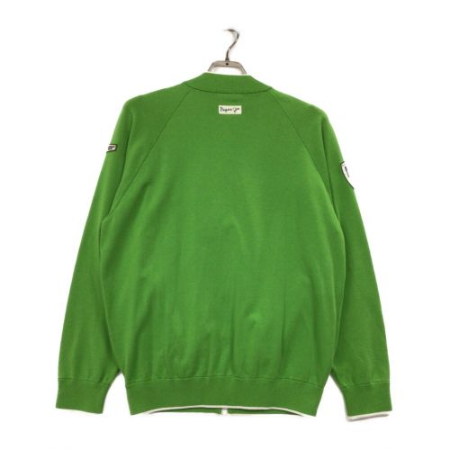 PAPAS PLUS GOLF ジップアップニット メンズ SIZE L