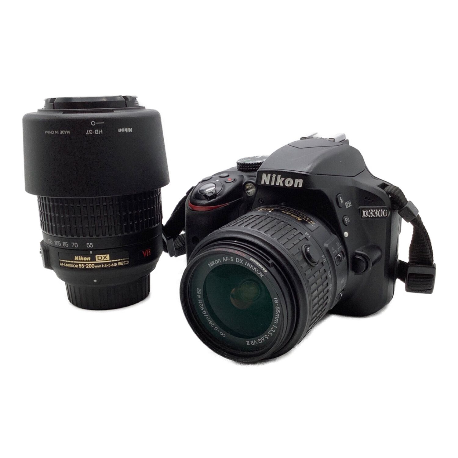 Nikon (ニコン) デジタル一眼レフカメラ レンズ:18-55/55-200mm D3300