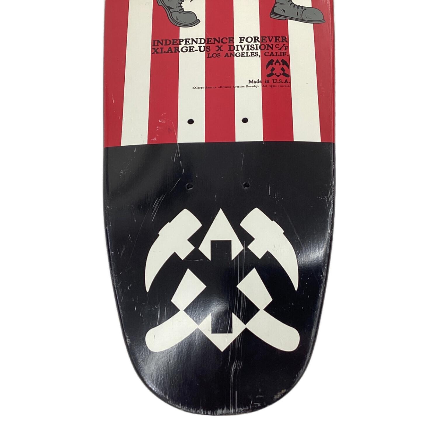 X-LARGE (エクストララージ) スケートボード(デッキ) レッド FREEDOM