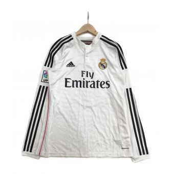 adidas (アディダス) サッカーユニフォーム メンズ SIZE LL ホワイト Cロナウド 長袖 レアルマドリード2014-15 F49660