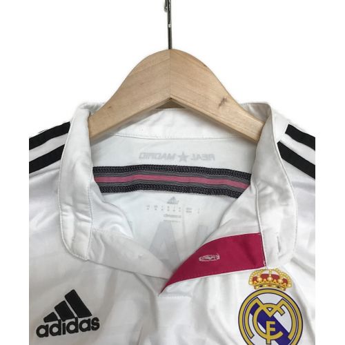 adidas (アディダス) サッカーユニフォーム メンズ SIZE LL ホワイト Cロナウド 長袖 レアルマドリード2014-15 F49660