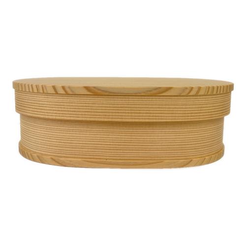 大館工芸社 (オオダテコウゲイシャ) 大館曲げわっぱ 小判弁当（中）