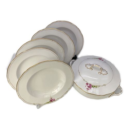 spode (スポード) スープポット・スープボウルセット ロゼッティ ポット×1・ボウル×6