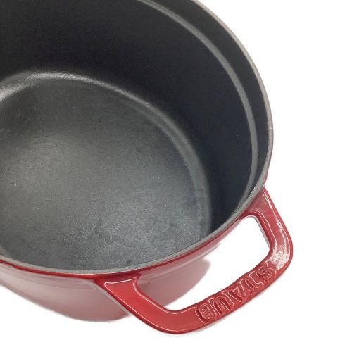 Staub (ストウブ) ピコ・ココット・オーバル SIZE 29cm レッド