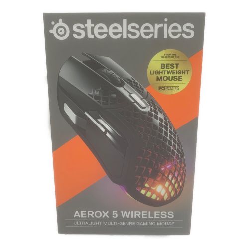 FPS【Steelseries】AEROX 5 WIRELESS ゲーミングマウス - PC周辺機器