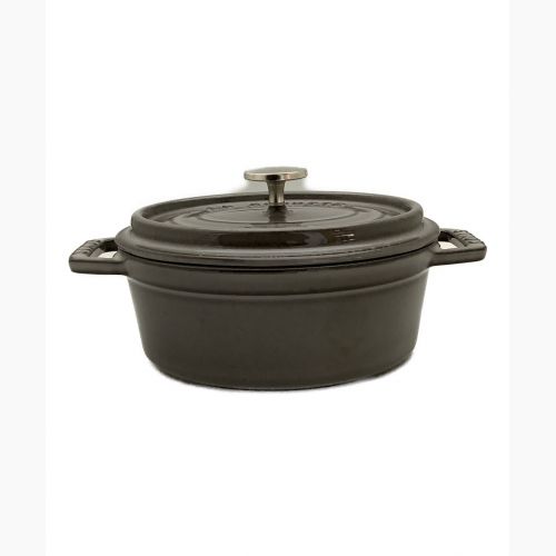 Staub (ストウブ) ピコ・ココット オーバル 15cm グレー