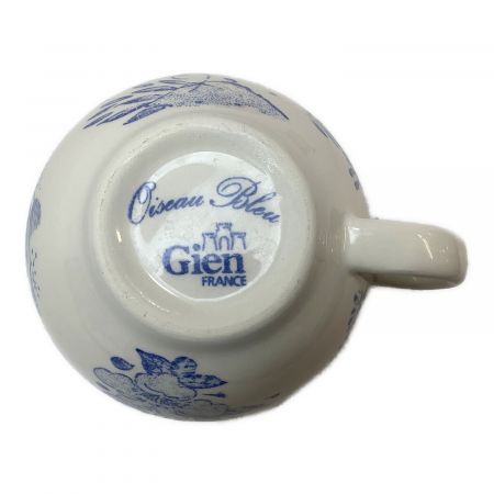 Gien (ジアン) カップ&ソーサー オワゾ・ブルー