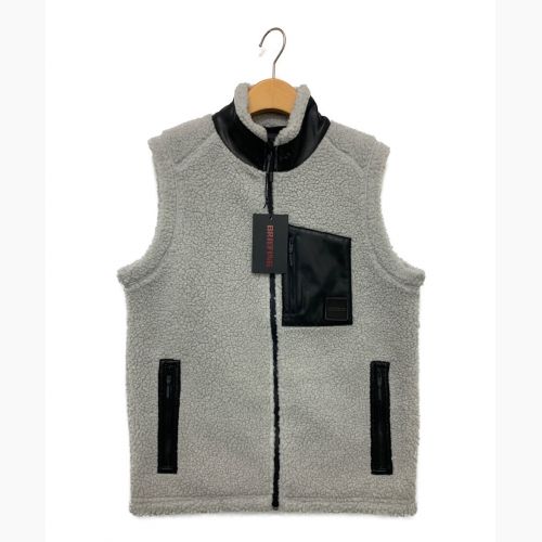 BRIEFING (ブリーフィング) WARMDART BOA VEST グレー サイズ