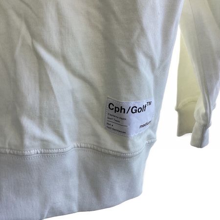 cPH/gOLF (キャプテンズヘルム ゴルフ) ゴルフウェア(トップス) メンズ SIZE M ホワイト YALE UNIVERSITY モックネック