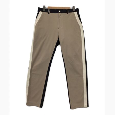 decembermay (ディセンバーメイ) ゴルフウェア メンズ Slender Duality Pants SIZE XL ベージュ×ブラック