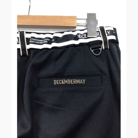 decembermay (ディセンバーメイ) ゴルフウェア メンズ Slender Duality Pants SIZE XL ベージュ×ブラック