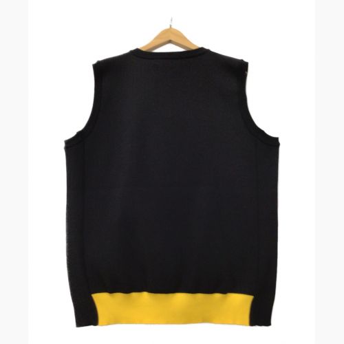 decembermay (ディセンバーメイ) ゴルフウェア メンズ Old School knit vest SIZE XL ブラック