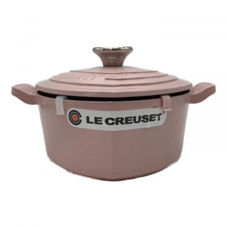 LE CREUSET (ルクルーゼ) ココットダムール 18cm ピンク 未使用品