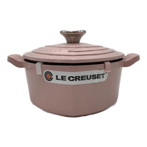 LE CREUSET (ルクルーゼ) ココットダムール 18cm ピンク 未使用品