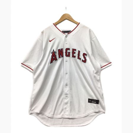超希少 ロサンゼルスエンゼルス 大谷翔平 ユニホーム 17番 マジェスティック ロサンゼルス・エンゼルス (マジェスティック) 応援グッズ XLサイズ