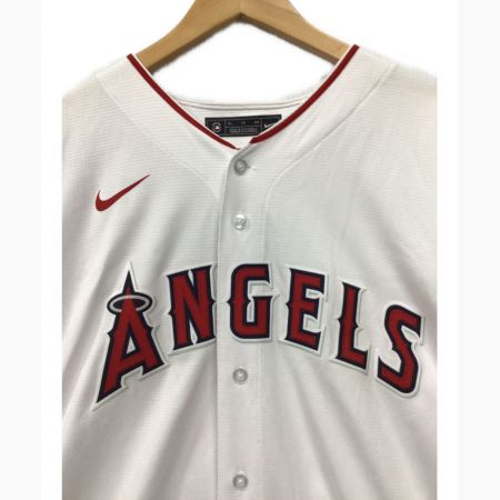 超希少 ロサンゼルスエンゼルス 大谷翔平 ユニホーム 17番 マジェスティック ロサンゼルス・エンゼルス (マジェスティック) 応援グッズ XLサイズ
