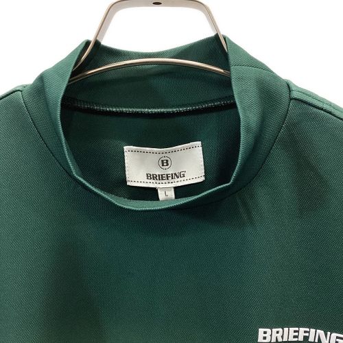 BRIEFING (ブリーフィング) ゴルフウェア(トップス) レディース SIZE L グリーン タグ付 モックネック BBG231W19