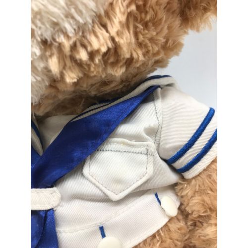 Disney(Duffy The Disney Bear) (ディズニー) ディズニーグッズ ダッフィ Sサイズ オープンマウス 白タグ ヨゴレ有 ヌイグルミ