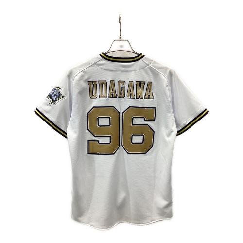 オリックス・バファローズ 応援グッズ Mサイズ ホワイト 2023年優勝記念ユニフォーム 【96】 宇田川優希