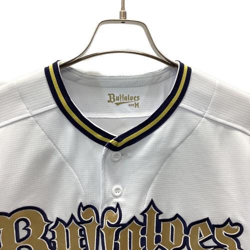 オリックス・バファローズ 応援グッズ Mサイズ ホワイト 2023年優勝記念ユニフォーム 【96】 宇田川優希