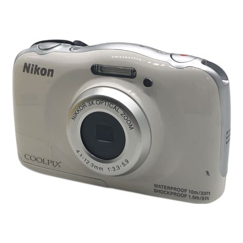 Nikon (ニコン) コンパクトデジタルカメラ ヨゴレ有 COOLPIX S33 専用電池 20048576