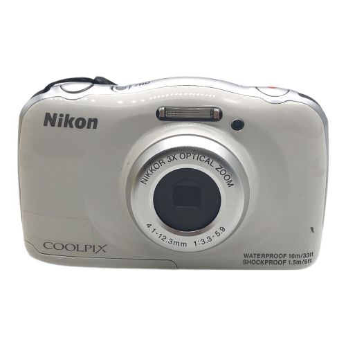 Nikon (ニコン) コンパクトデジタルカメラ ヨゴレ有 COOLPIX S33 専用電池 20048576