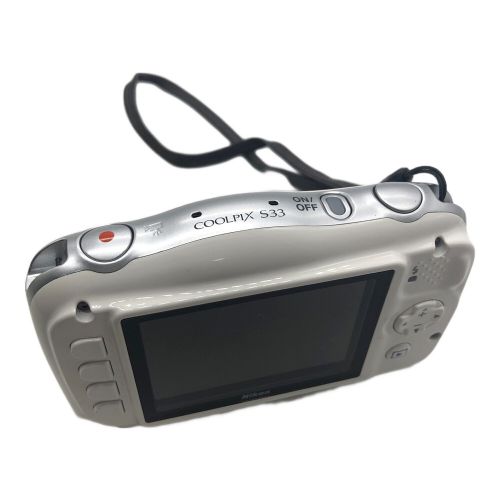 Nikon (ニコン) コンパクトデジタルカメラ ヨゴレ有 COOLPIX S33 専用電池 20048576