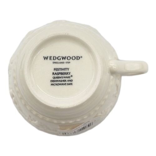 Wedgwood (ウェッジウッド) ラズベリーティ‐カップ&ソーサー フェスティビティー 2Pセット