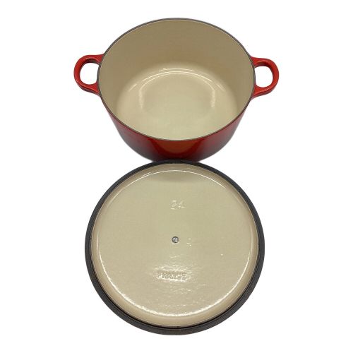 LE CREUSET (ルクルーゼ) ココット・ロンド 24cm