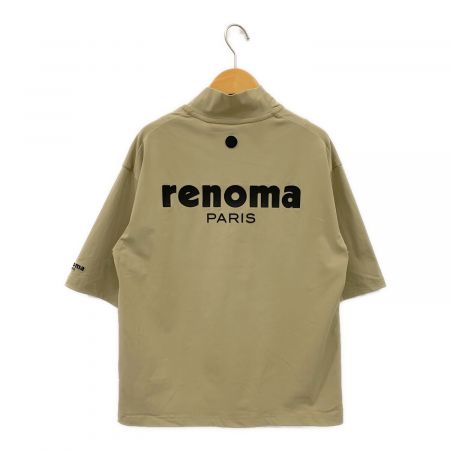 renoma (レノマ) ゴルフウェア(トップス) レディース SIZE S ベージュ モックネックプルオーバー RG3106-007