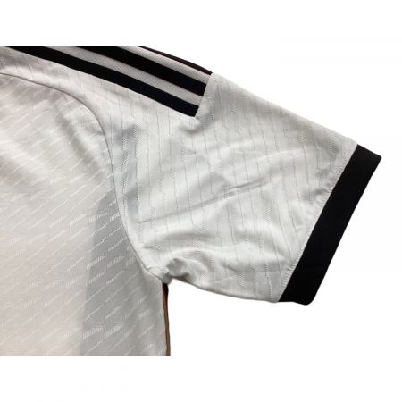 adidas (アディダス) ゲームシャツ メンズ SIZE L ホワイト×ブラック ドイツ代表 2022 ユニフォーム ホーム/キミッヒ HF1693