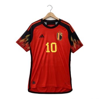 ベルギー代表 サッカーユニフォーム メンズ SIZE M レッド ベルギー代表 2022  ホーム 【10】エデン・アザール