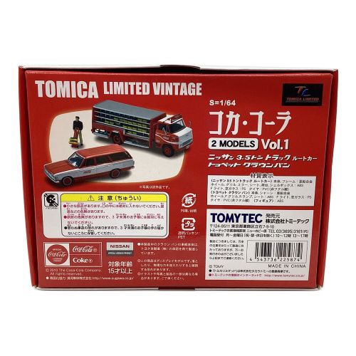 TOMYTEC (トミーテック) トミカ 1/64スケール トミカリミテッドヴィンテージ コカ・コーラ 2MODELS Vol.1