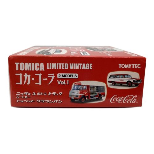 TOMYTEC (トミーテック) トミカ 1/64スケール トミカリミテッドヴィンテージ コカ・コーラ 2MODELS Vol.1