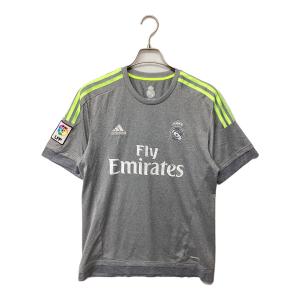 レアル・マドリード サッカーユニフォーム メンズ SIZE XO グレー 2015-2016シーズン アウェイ AA2219