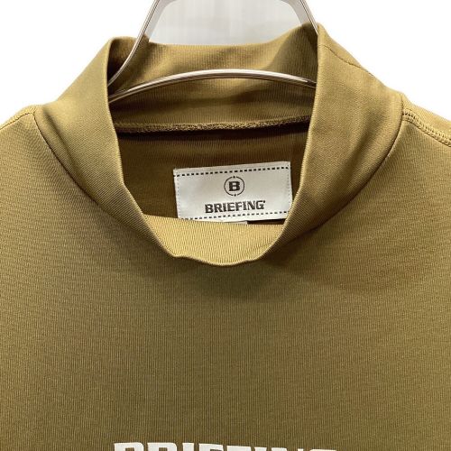 BRIEFING (ブリーフィング) ゴルフウェア(トップス) レディース SIZE S オリーブ ツアー長袖ハイネックカットソー