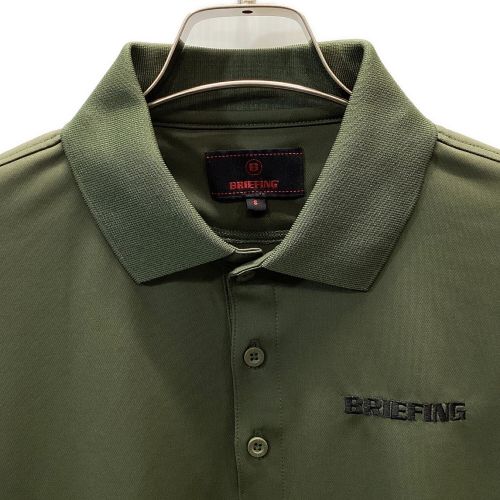BRIEFING (ブリーフィング) ゴルフウェア(トップス) メンズ SIZE S オリーブ BOG213M01