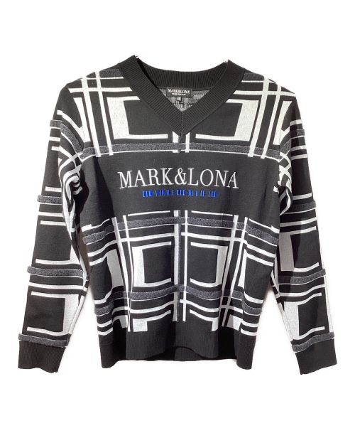 MARK&LONA (マークアンドロナ) ゴルフウェア(トップス) セーター ブラック サイズ:SIZE 48