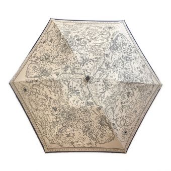 manipuri (マニプリ) マップ柄折りたたみ傘 収納袋欠品